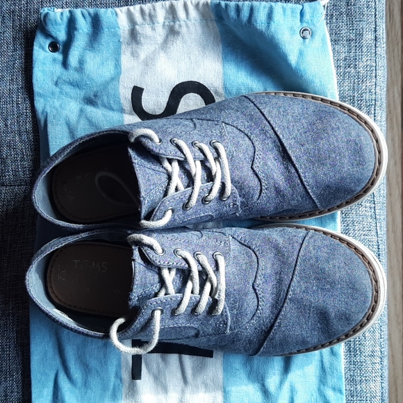 Boys Toms Oxfords - Picture 1 of 6